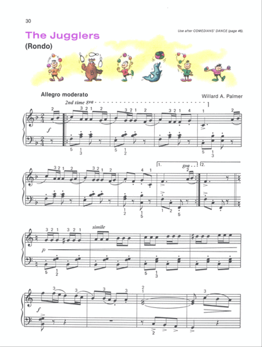 Alfred's Basic Piano Course Recital Book, Level 4 Piano Method scores gallery preview page 8