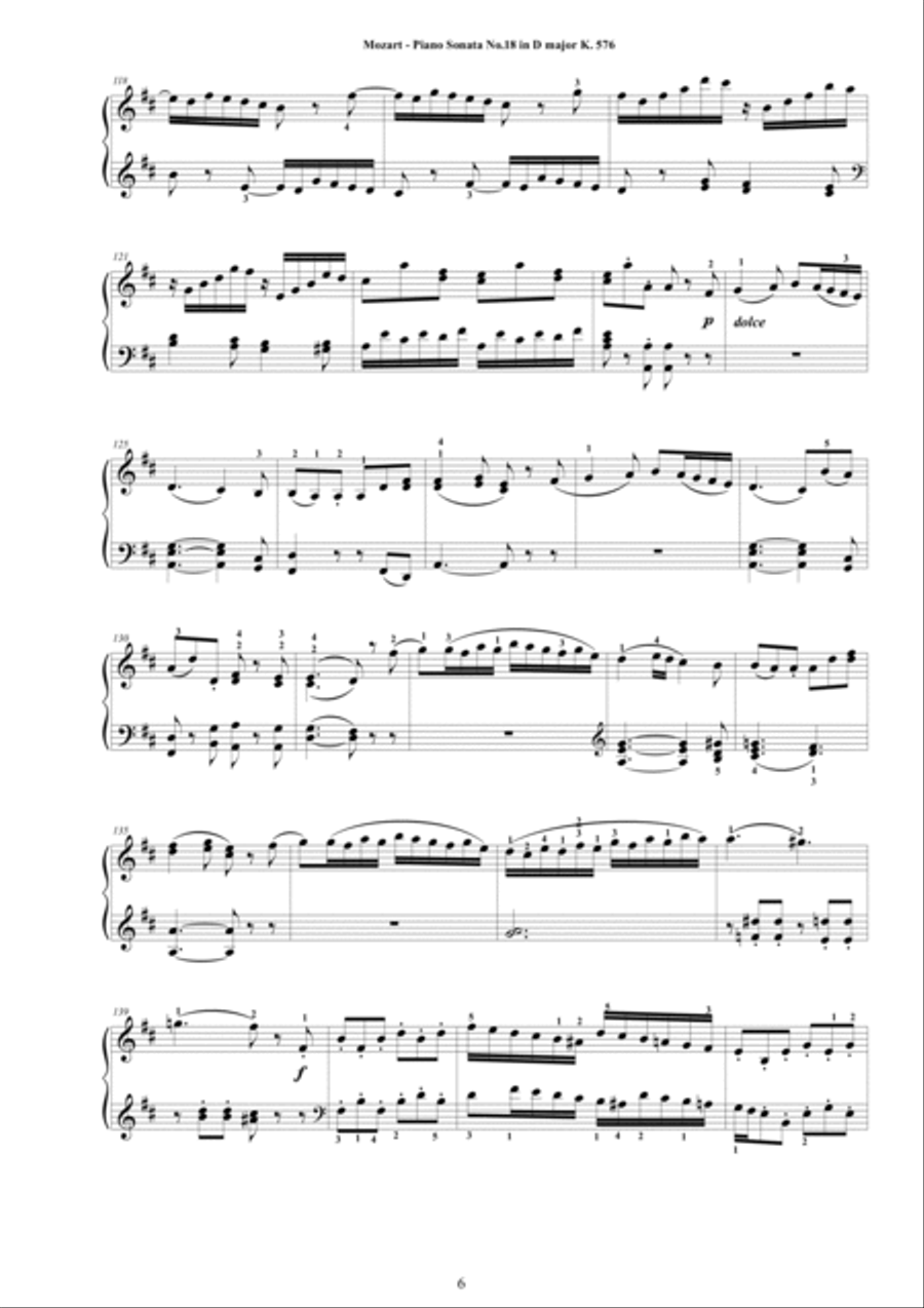 初売り旅行 Mozart - Complete - 576 K major D in No.18 Sonata Piano その他
