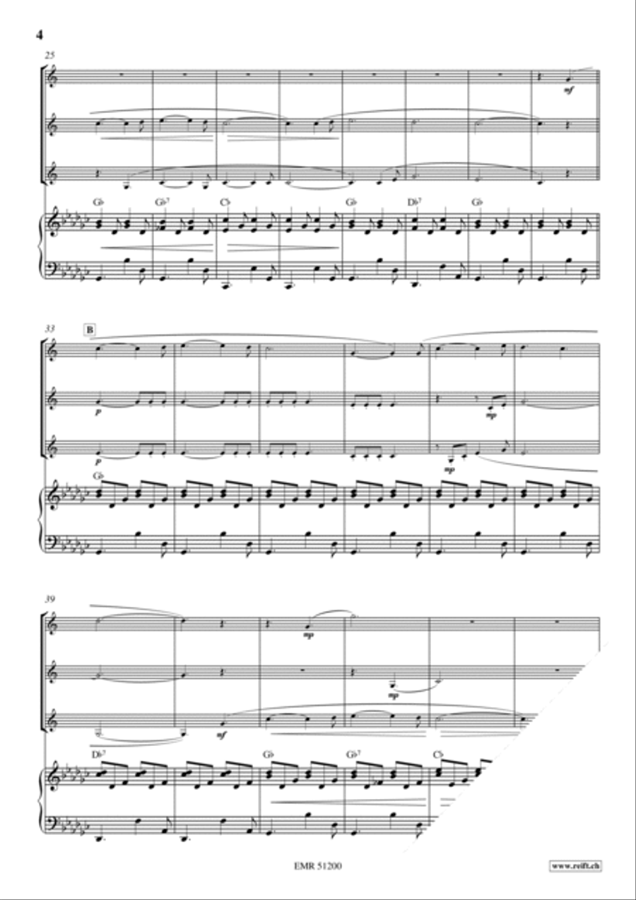 20 Alphorn Trios Volume 2 Brass Trio scores gallery preview page 4