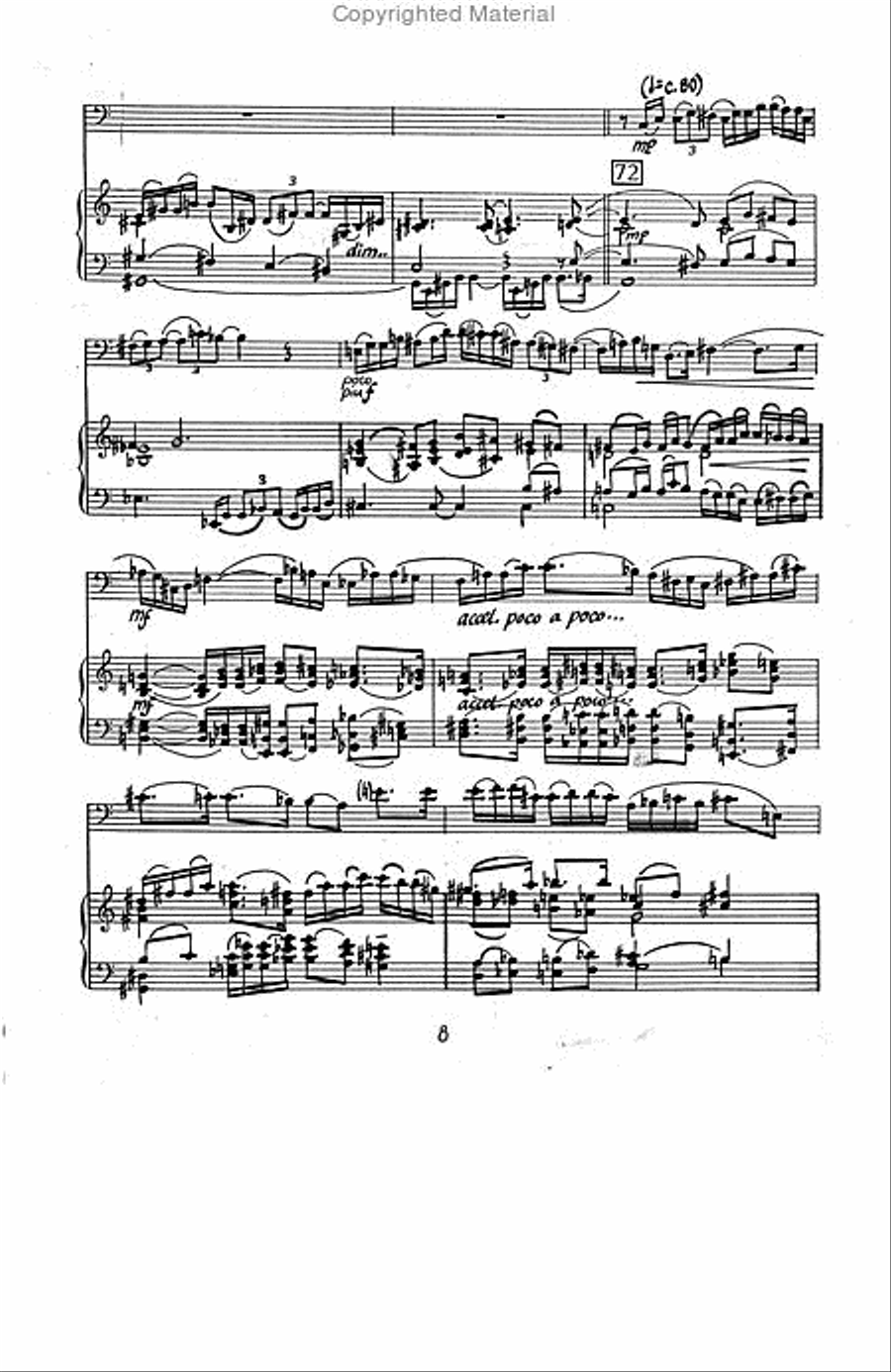 Concerto for Euphonium Euphonium scores gallery preview page 9
