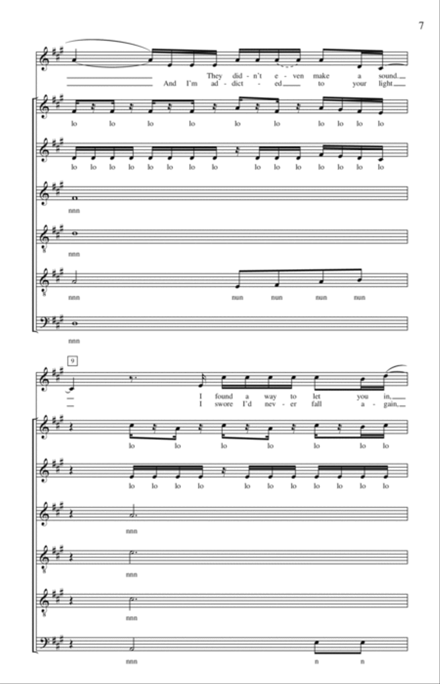 Halo (arr. Deke Sharon) Halo (arr. Deke Sharon) 4-Part scores gallery preview page 5