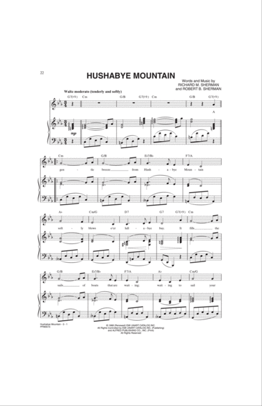 Chitty Chitty Bang Bang Piano, Vocal, Guitar scores gallery preview page 2