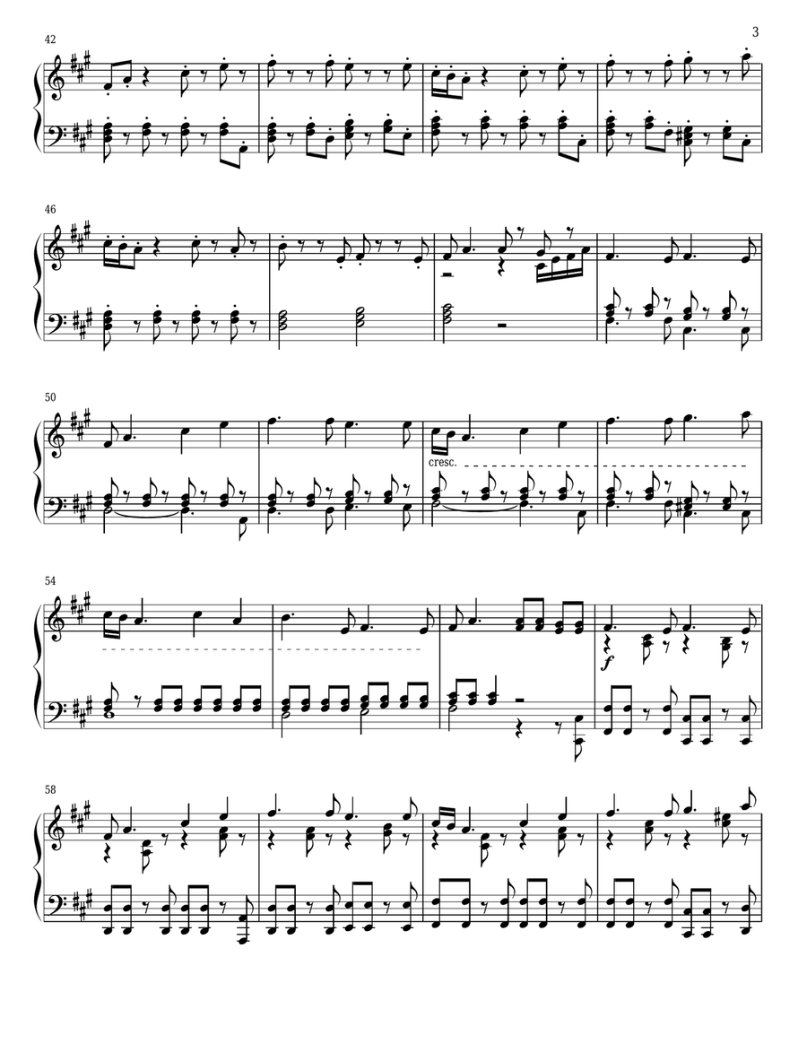 Waiting For Love Piano Solo scores gallery preview page 3