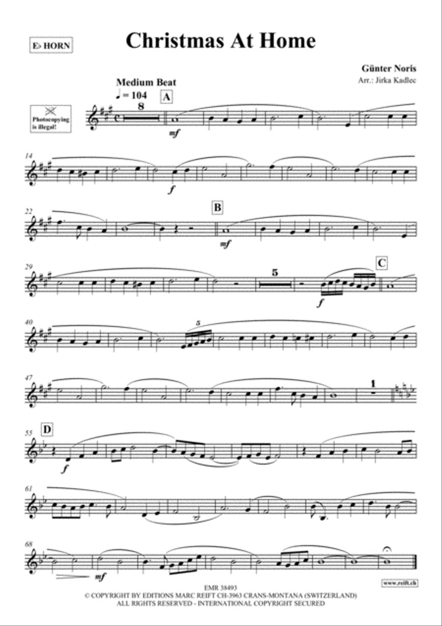 Christmas At Home Horn scores gallery preview page 2