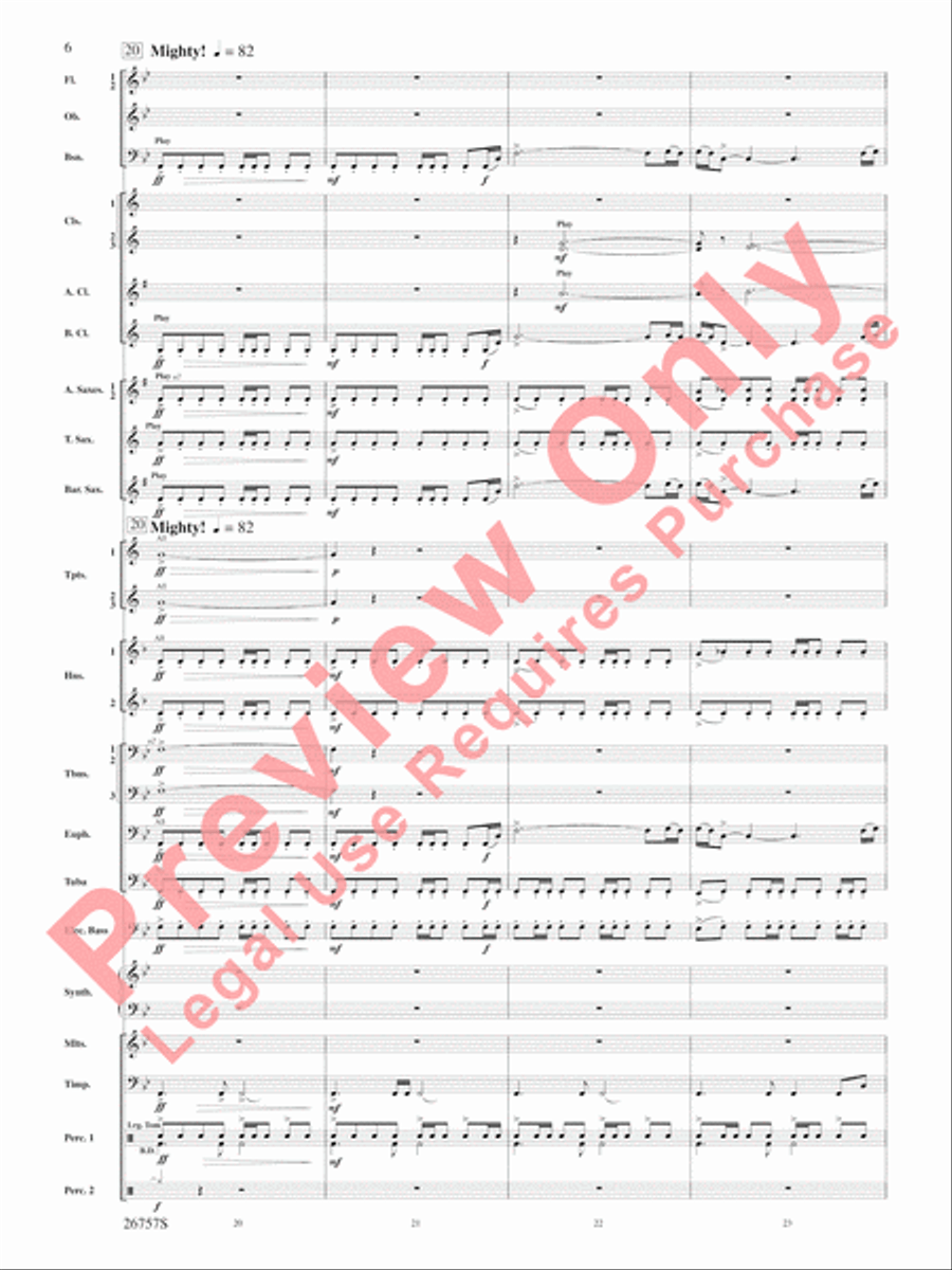 Video Games Live -- Part 1 Concert Band scores gallery preview page 7