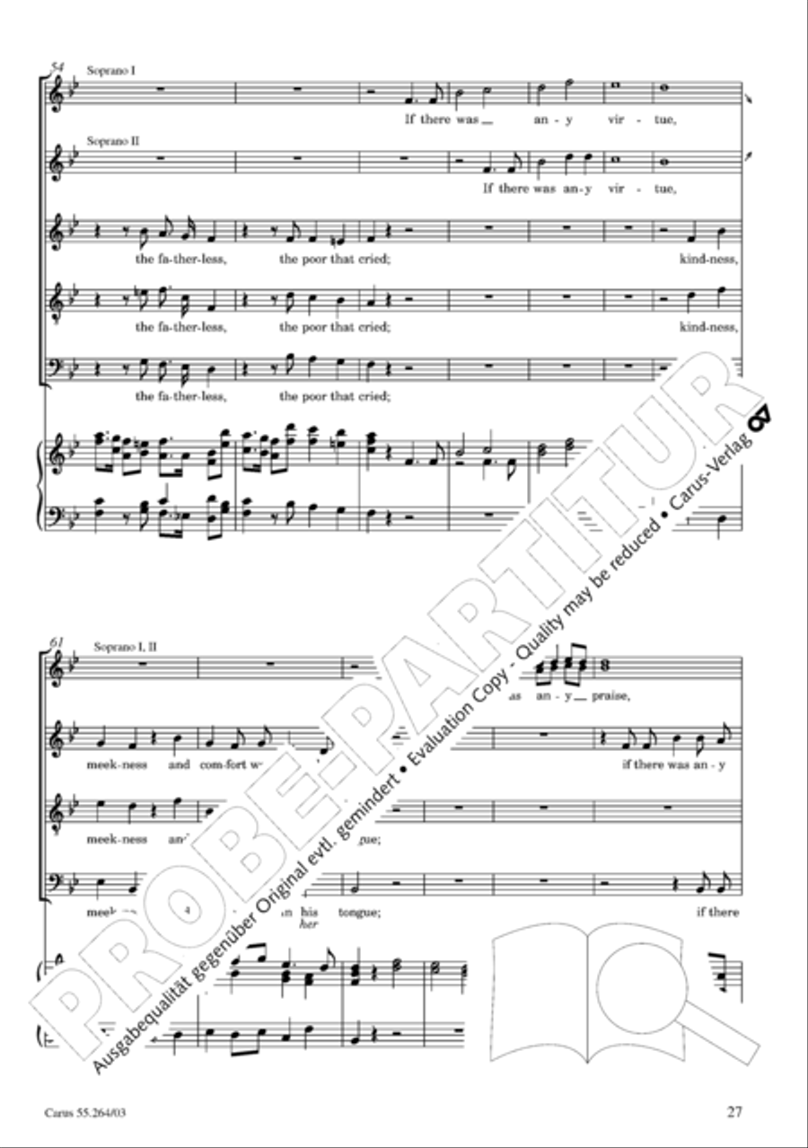 Israel in Egypt - Part I Israel in Egypt - Part I 4-Part scores gallery preview page 32