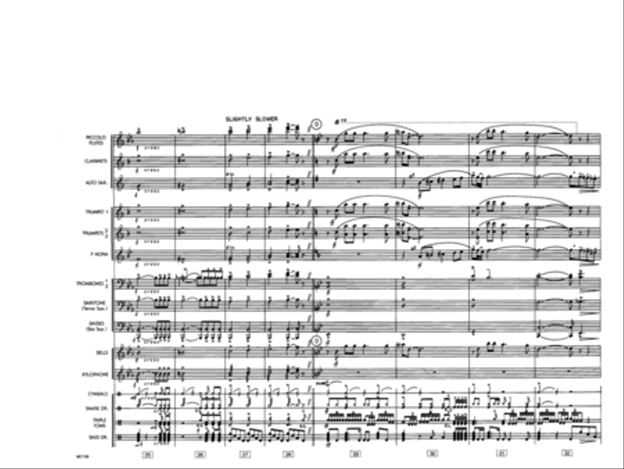 You Are So Beautiful Marching Band scores gallery preview page 5