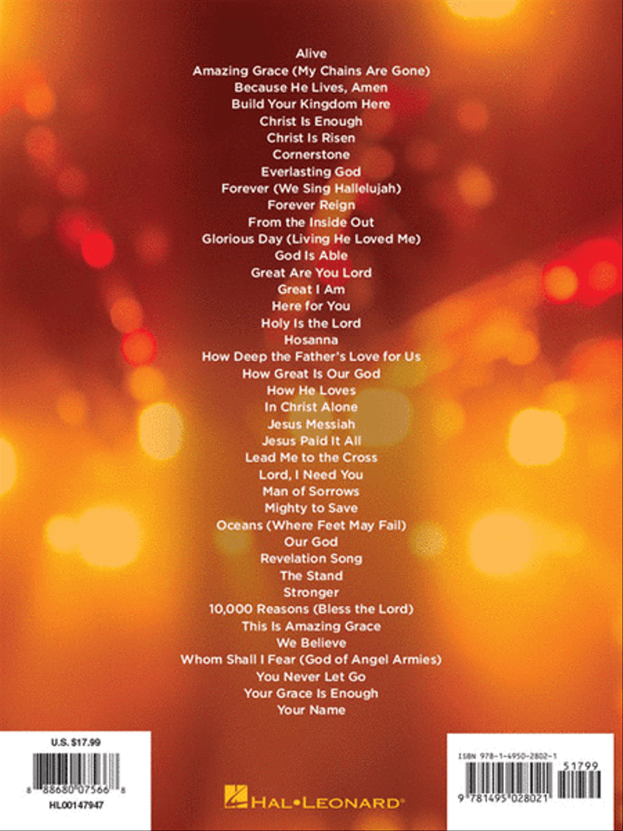 Worship Anthology for Easy Piano Easy Piano scores gallery preview page 6