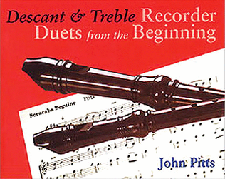 Book cover for Recorder Duets From The Beginning: Descant And Treble Pupil's Book