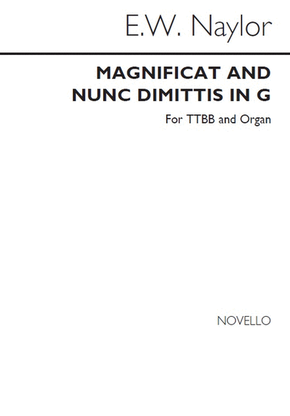 Magnificat/Nunc Dimitus In G Ttbb