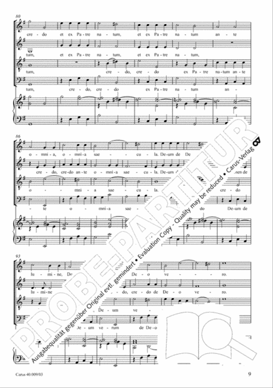 Credo in G SA scores gallery preview page 10