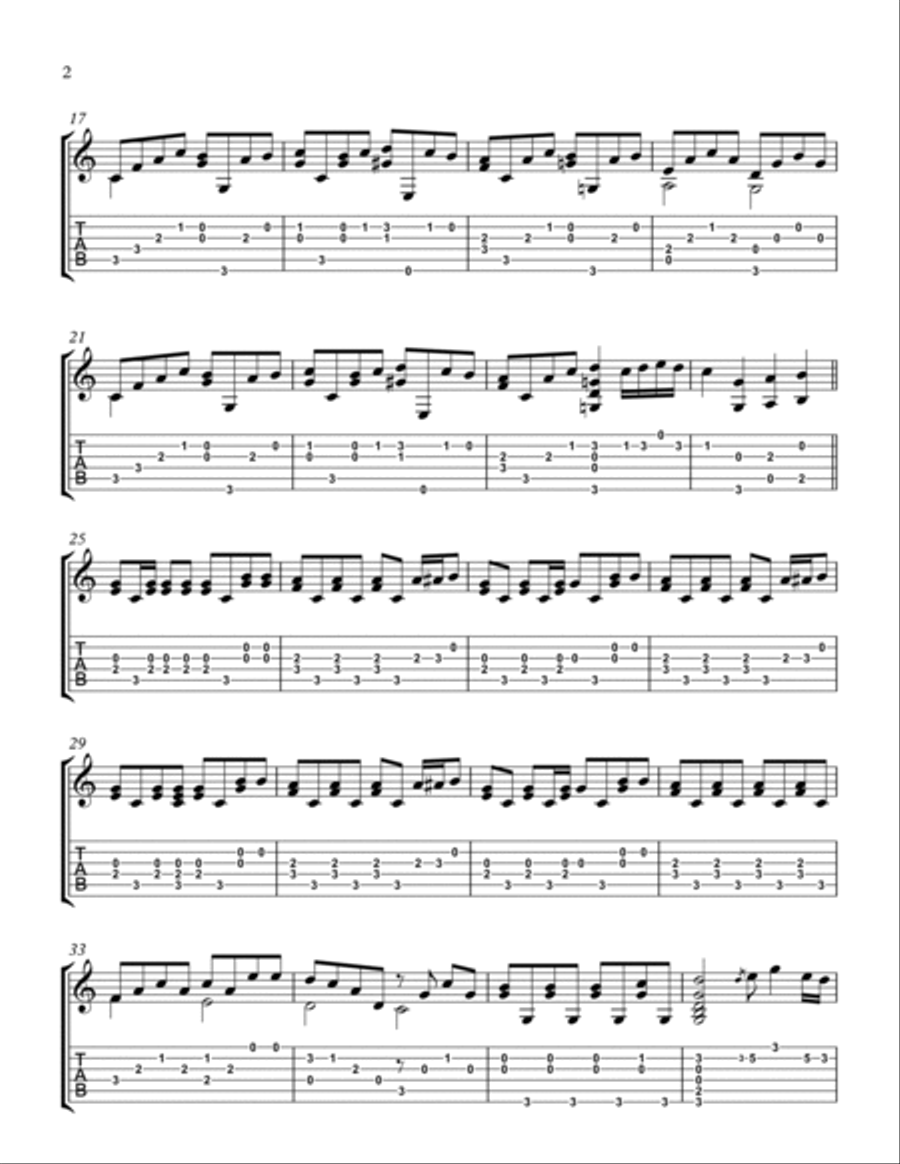 Imagine Electric Guitar scores gallery preview page 2