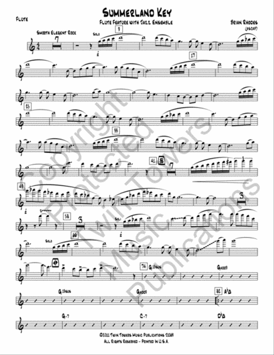 Summerland Key Summerland Key Jazz Ensemble scores gallery preview page 22