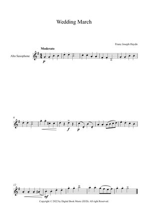 Book cover for Andante (Surprise Symphony) - Franz Joseph Haydn (Alto Sax)