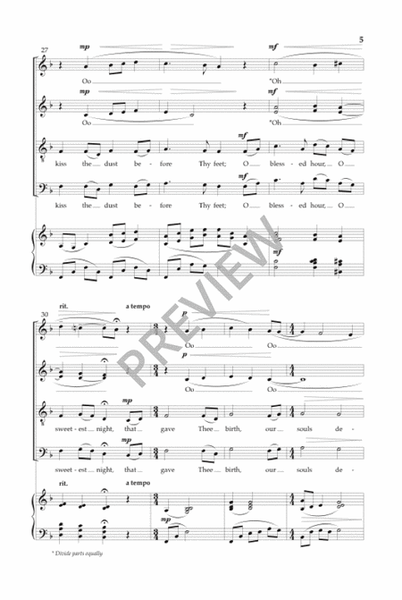 Thy Little Ones (SATB) image number null