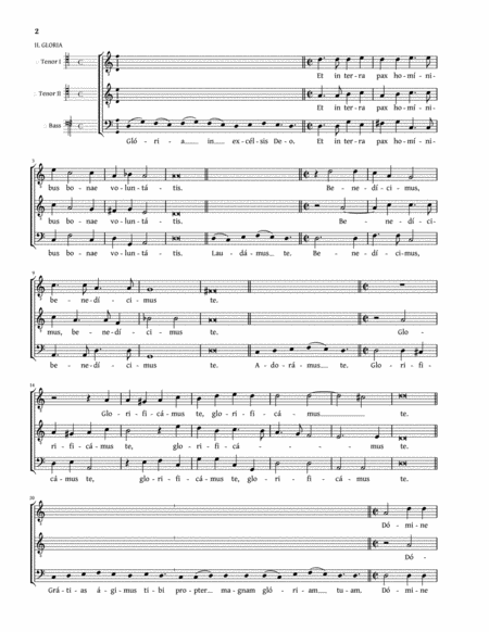 Missa brevis de Dominica a 3 (Biondi da Cesena)