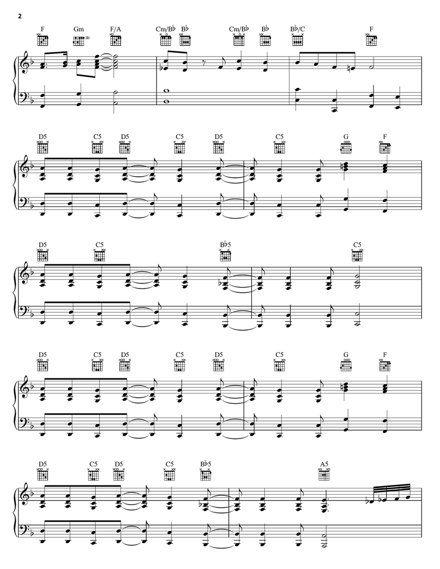 Theme from The A-Team Piano Solo scores gallery preview page 2