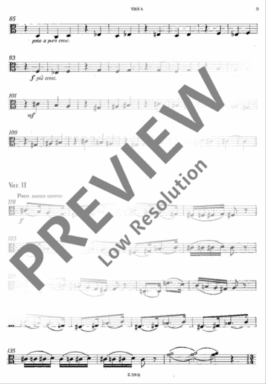 Heitere Suite Viola scores gallery preview page 10