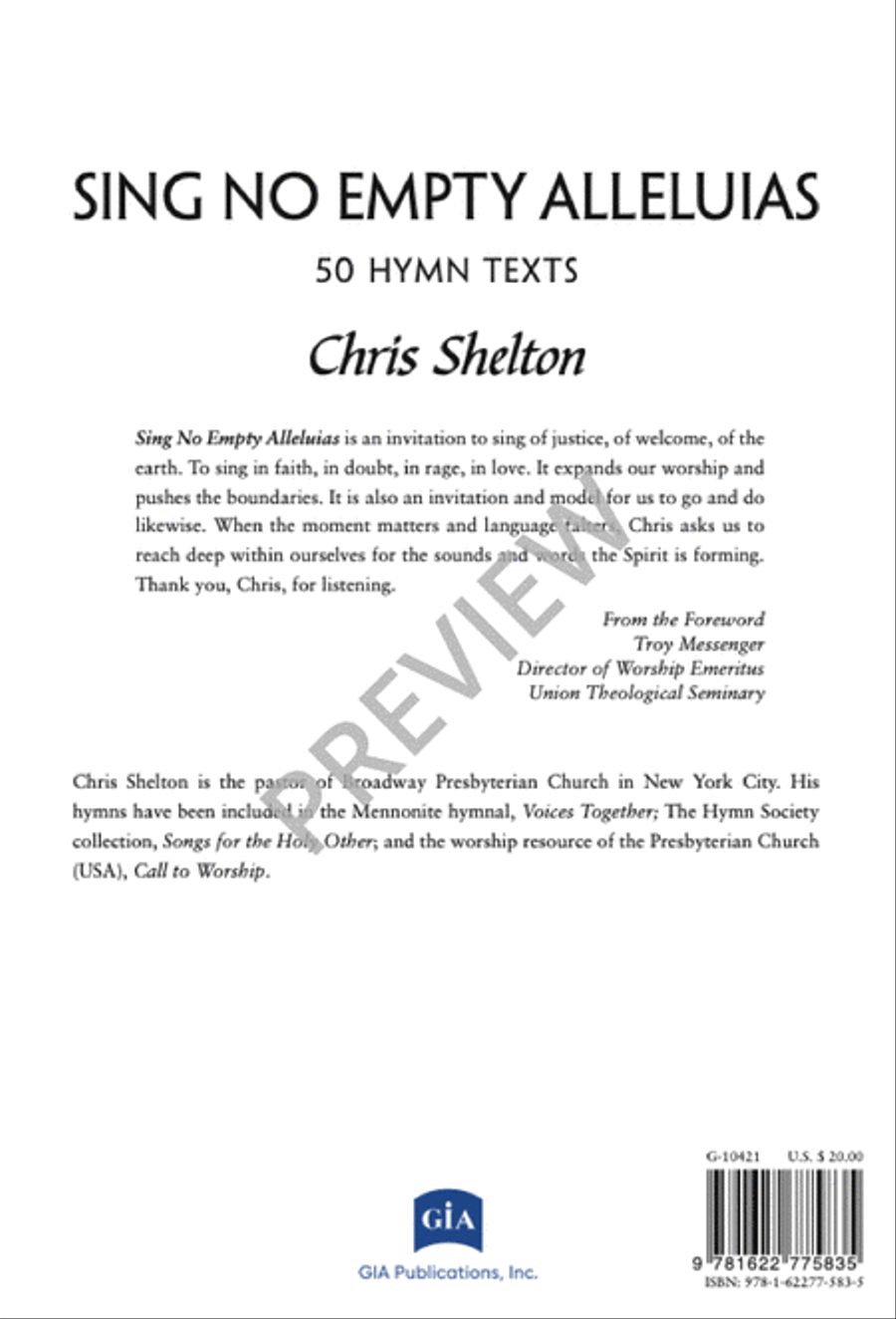 Sing No Empty Alleluias Sacred scores gallery preview page 154