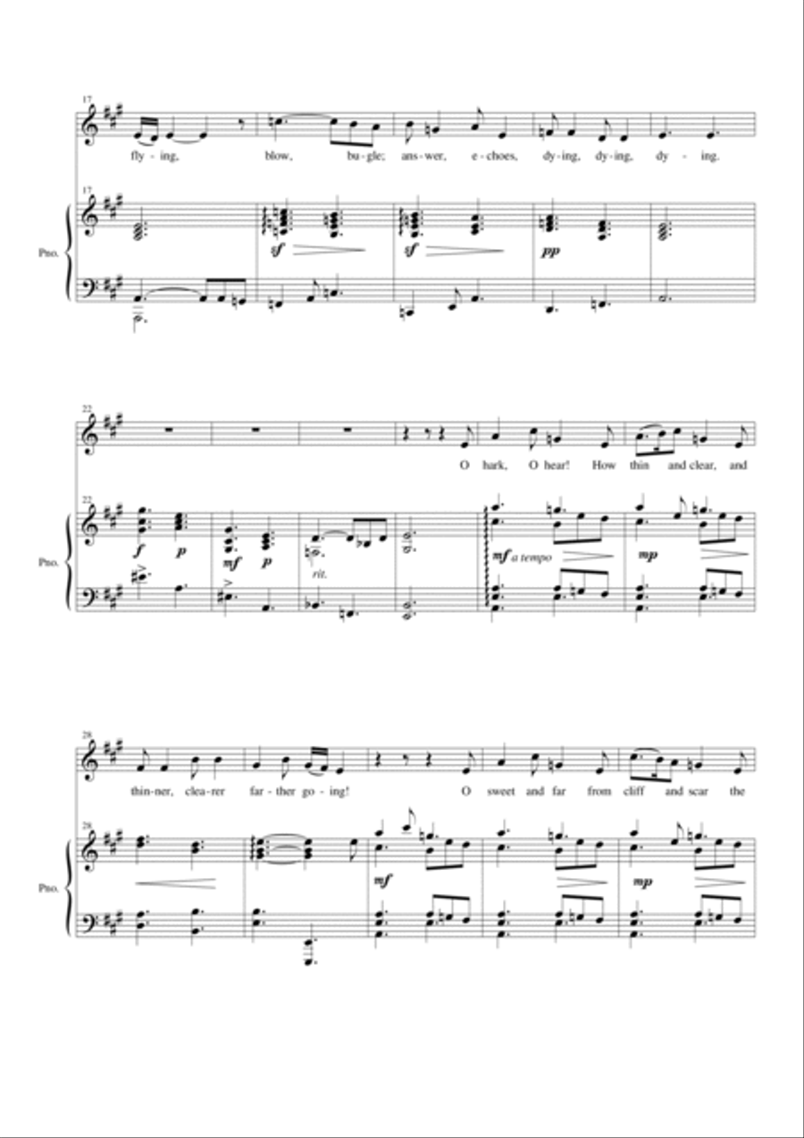 At the Window, and other songs Voice scores gallery preview page 4