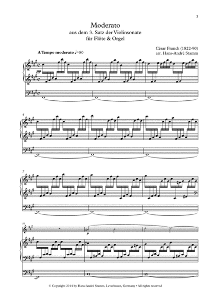 Organ Sound and Flute Magic Vol. II for flute & organ