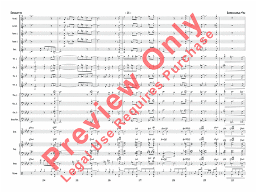 Embraceable You Embraceable You Jazz Ensemble scores gallery preview page 15