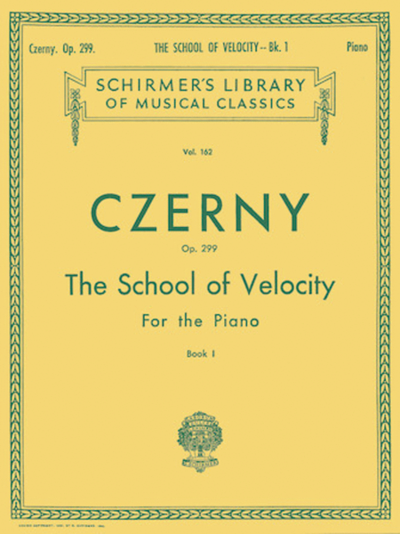 School of Velocity, Op. 299 – Book 1