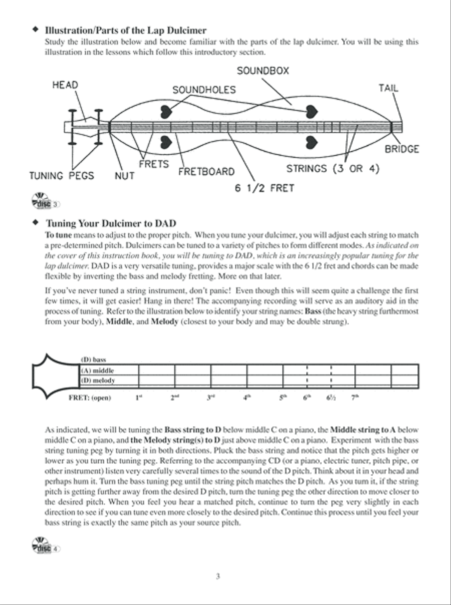 First Lessons Dulcimer Dulcimer scores gallery preview page 4