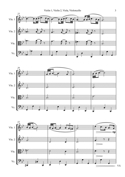 Adagio (in G minor) For String Quartet image number null