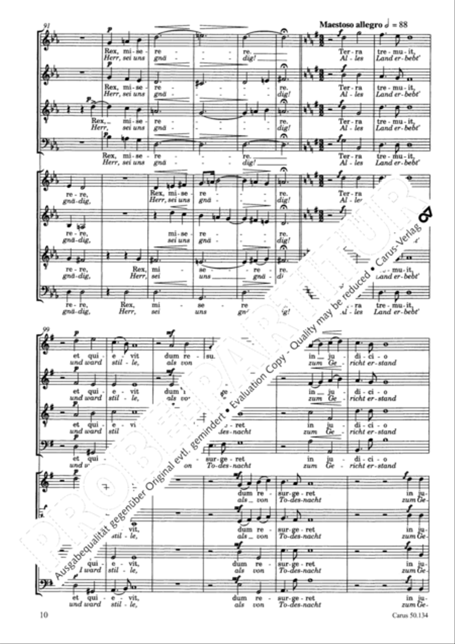 Osterhymne 4-Part scores gallery preview page 11