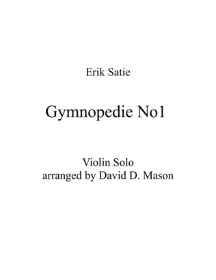 Book cover for Gymnopedie