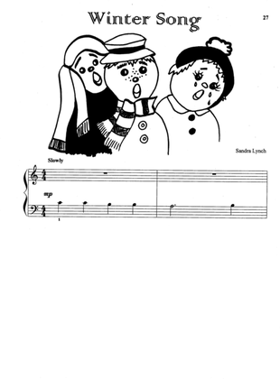 Winter Song (with Teacher's Accompaniment)