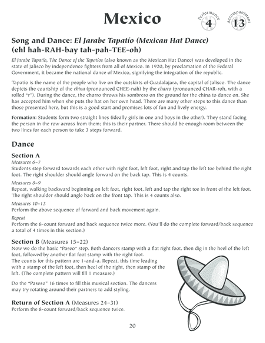Sing and Dance Around the World, Book 2 Unison Choir scores gallery preview page 21