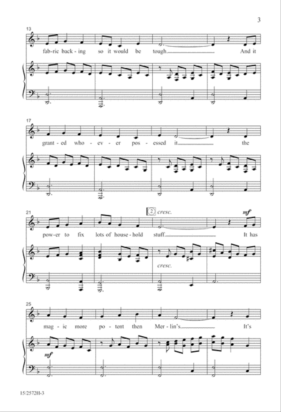 Duct Tape 2-Part scores gallery preview page 4