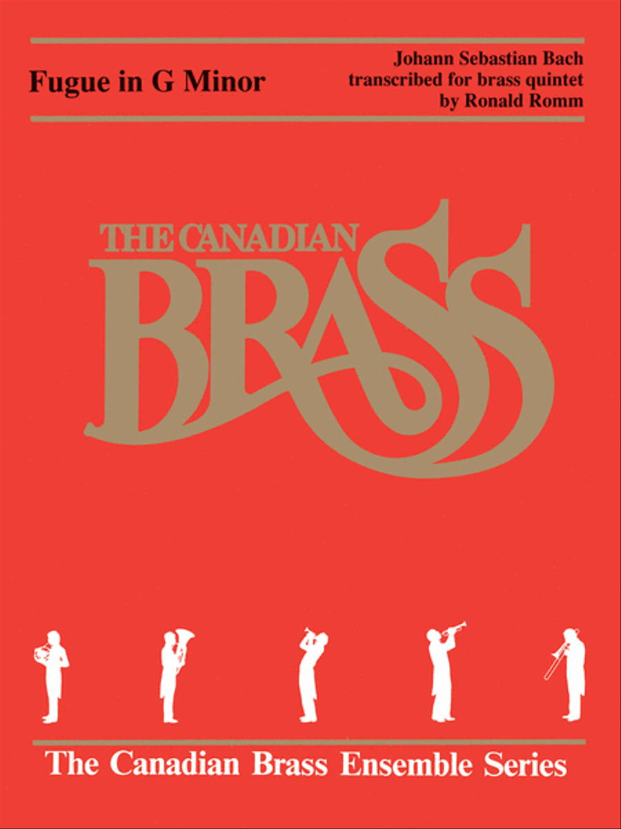 Fugue in G Minor Brass Quintet scores gallery preview page 1