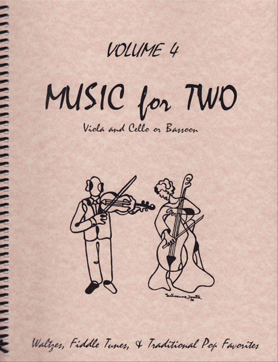 Music for Two, Volume 4 - Viola and Cello/Bassoon Bassoon scores gallery preview page 1