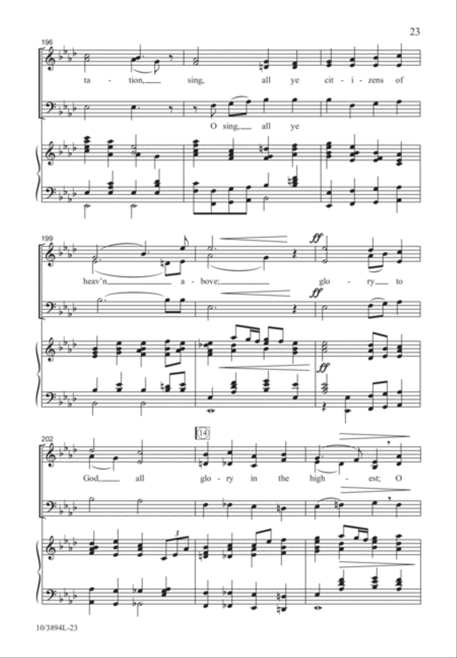 The Birth of a King The Birth of a King 3-Part scores gallery preview page 24
