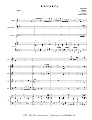 Danny Boy (for Woodwind Quartet and Piano)