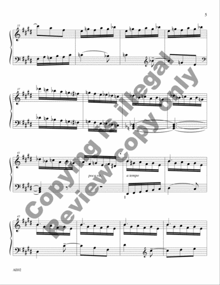 Triptych for Harpsichord Triptych for Harpsichord Harpsichord scores gallery preview page 4