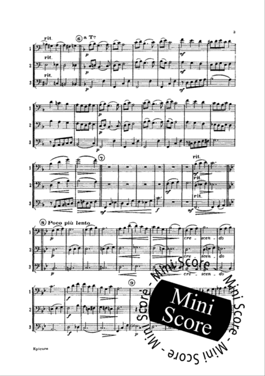Epicure Trombone scores gallery preview page 5