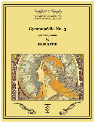 Book cover for Gymnopedie No. 3 by Erik Satie - Piano Solo