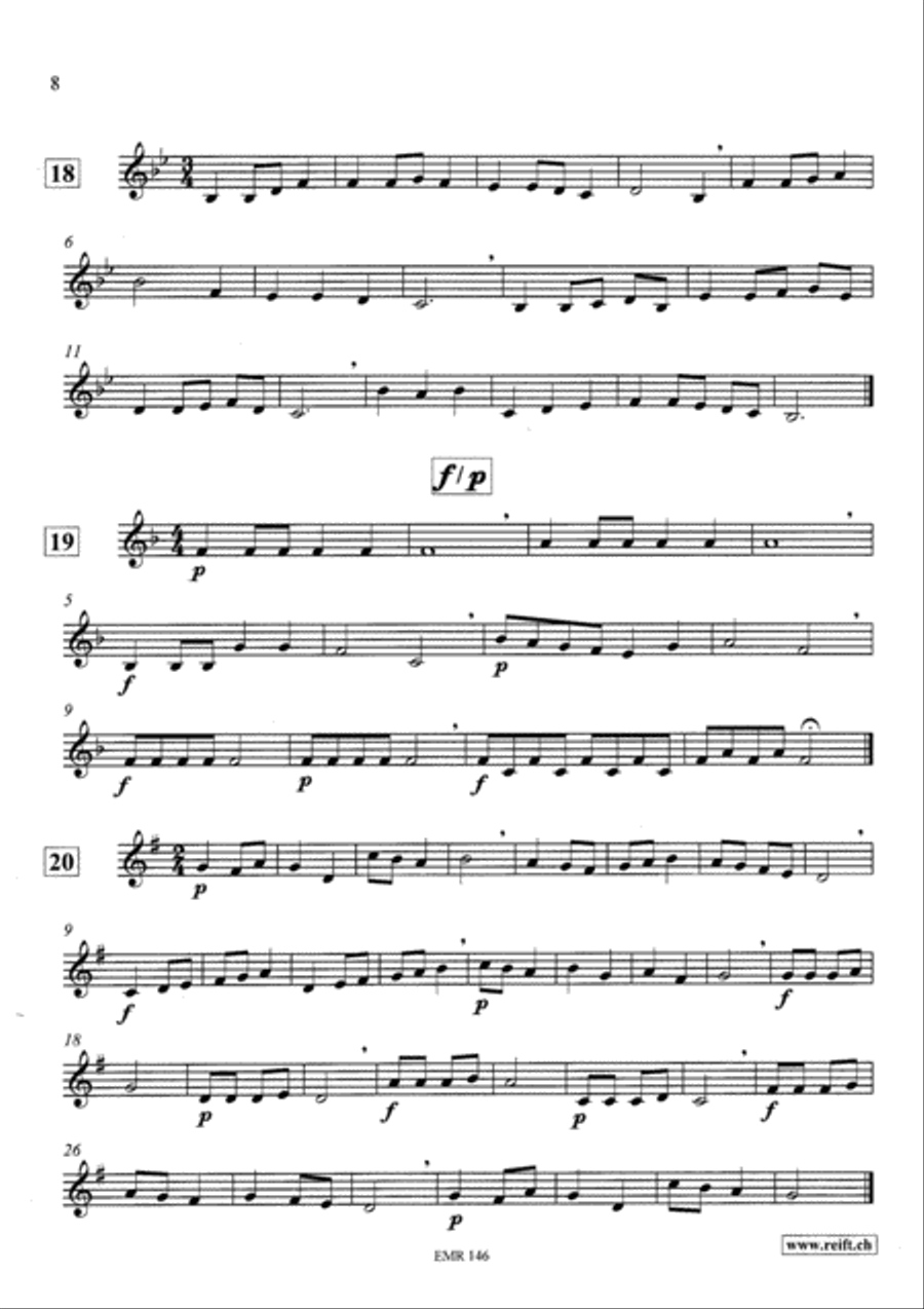 Technical & Melodic Studies Vol. 1 Trumpet scores gallery preview page 8