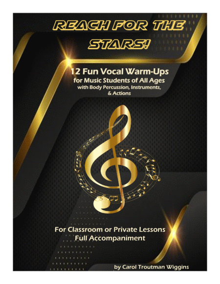 Reach for the Stars! (12 Fun Vocal Warm-Ups for Music Students of All Ages) image number null