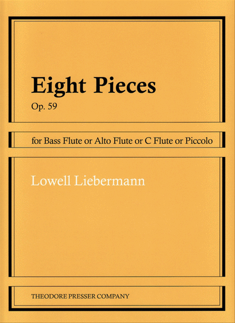 Eight Pieces Chamber Music scores gallery preview page 1