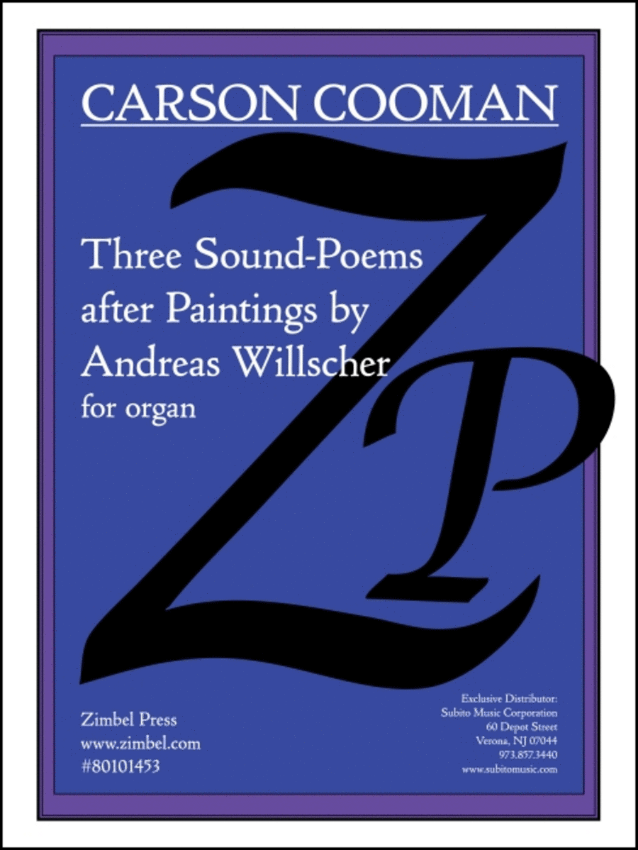 Three Sound-Poems after Paintings by Andreas Willscher