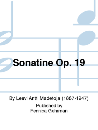 Sonatine Op. 19