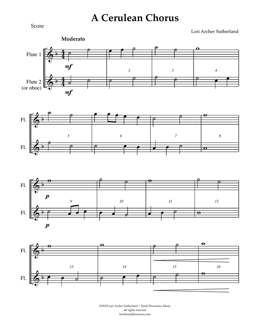 A Cerulean Chorus Choir scores gallery preview page 3