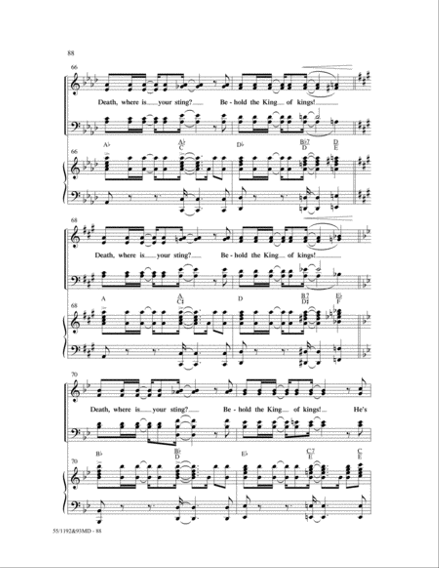 The Lamb 4-Part scores gallery preview page 59
