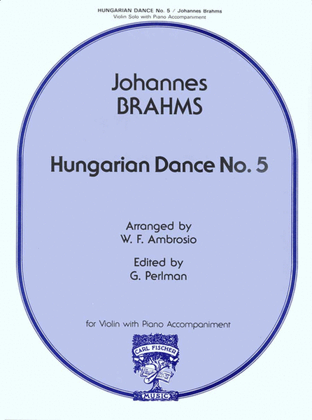 Hungarian Dance No. 5