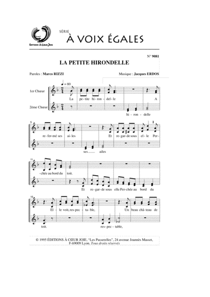 La Petite Hirondelle